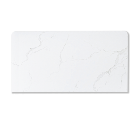 900x465x15mm White Marble Look Sintered Stone Top Benchtop