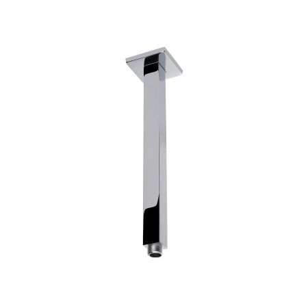 Square Vertical Shower Arm Chrome 300mm