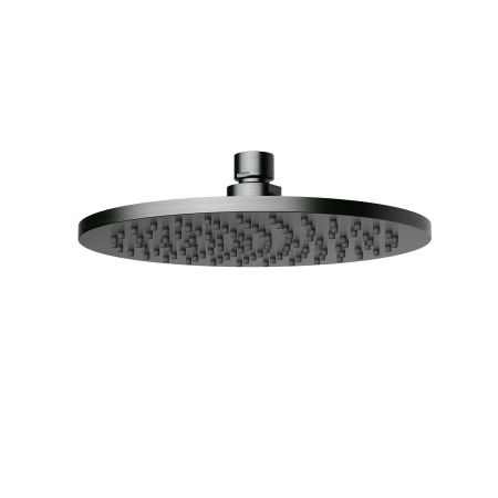Cora Overhead Shower Gun Metal 200mm