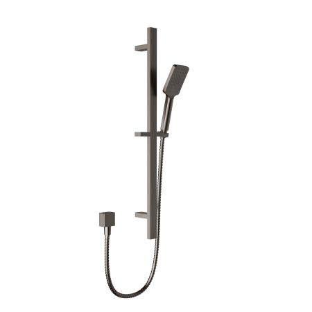 Eden Square Sliding Shower Set Brushed Nickel