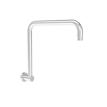 Round Rectangle Curved Shower Arm Chrome