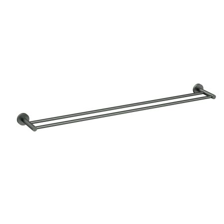 Otus Slimline Double Towel Rail 900mm Gun Metal