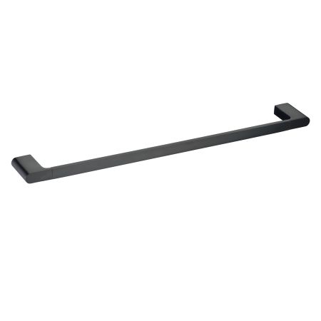 Cora Single Towel Rail 800mm Matt Black 