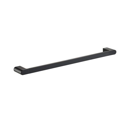 Flores Single Towel Rail 600mm Matt Black