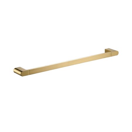 Flores Single Towel Rail 800mm Brushed Gold