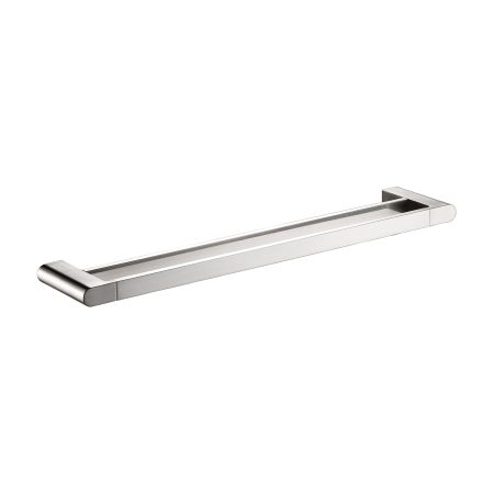 Flores Double Towel Rail 800mm Brushed Nickel