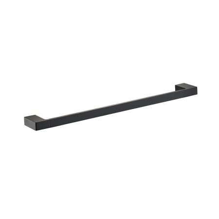Ceram Single Towel Rail 600mm Matt Black 