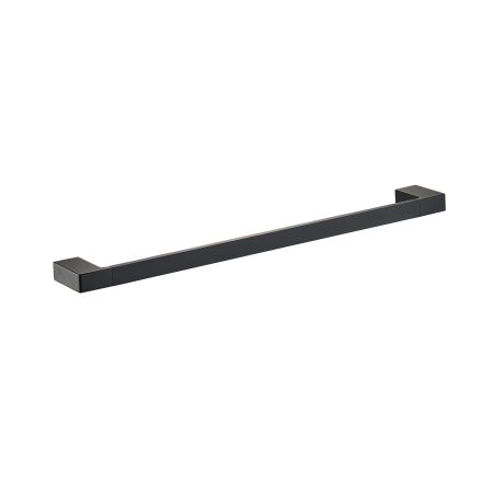 Ceram Single Towel Rail 800mm Matt Black 