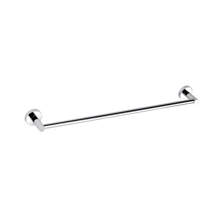 Otus Round Single Towel Rail 750mm Chrome