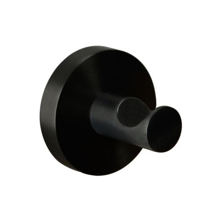 Otus Round Robe Hook Matt Black