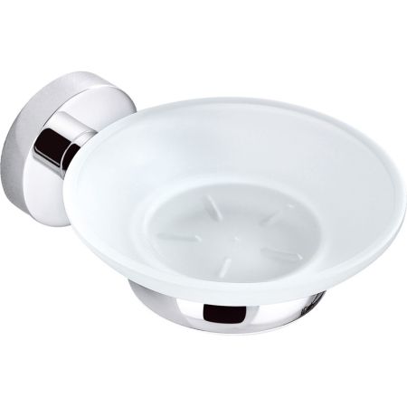 Otus Round Soap Dish Chrome