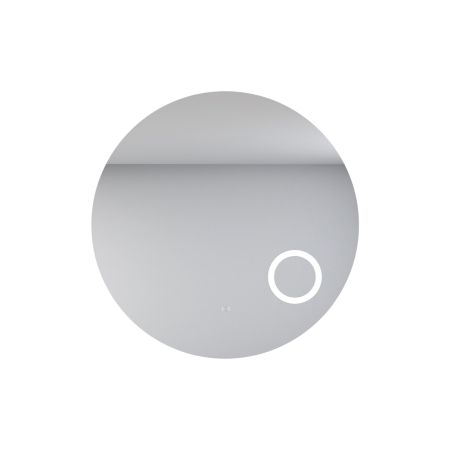 900mm 3 Color Round Backlit LED Mirror with Magnifying Mirror Smart Touch