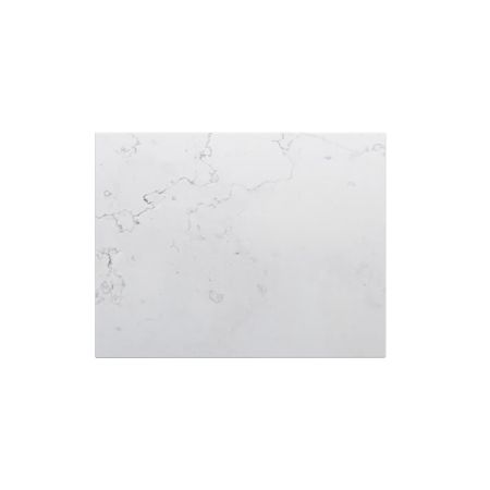 600x465x20mm Quartz Stone Top Gloss White Marble Look Silica-Free Caesarstone Benchtop
