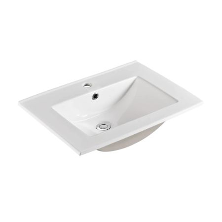 600x360mm Nana Slim Gloss White Thin Edge Ceramic Top