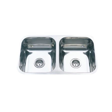 Cora Kitchen Sink Double Bowl Undermount Sink 780 x 445mm