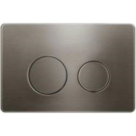 Access Plate - Round Button Gunmetal