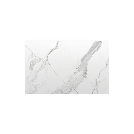 752x500x15mm White Marble Look Sintered Stone Top Matte Finish Benchtop