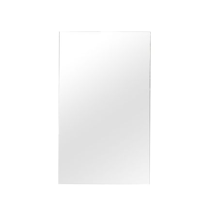 450mm Wall Hung MDF Pencil Edge Gloss White Mirror Door Storage Shaving Cabinet