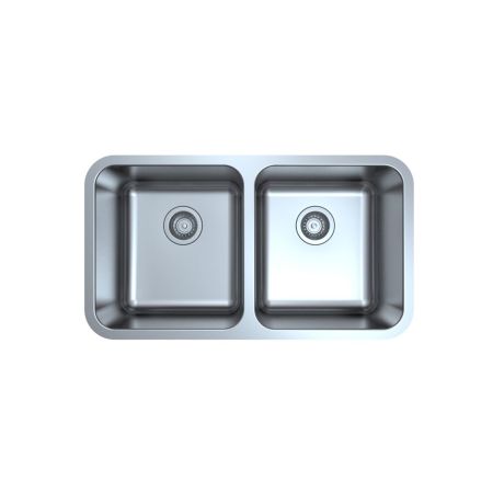 Otus Kitchen Sink Double Bowl Undermount Sink 822 x 460mm