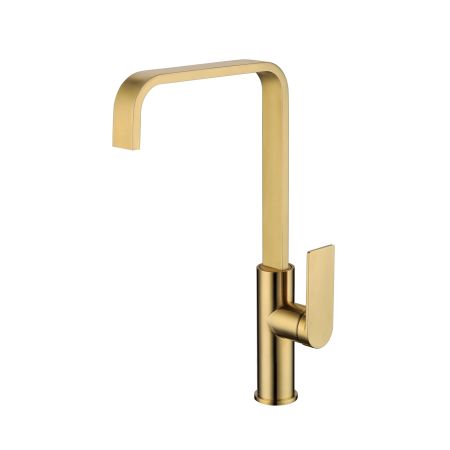 Ruki Sink Mixer Brushed Gold