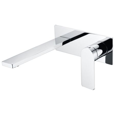Ruki Wall Basin Mixer Chrome
