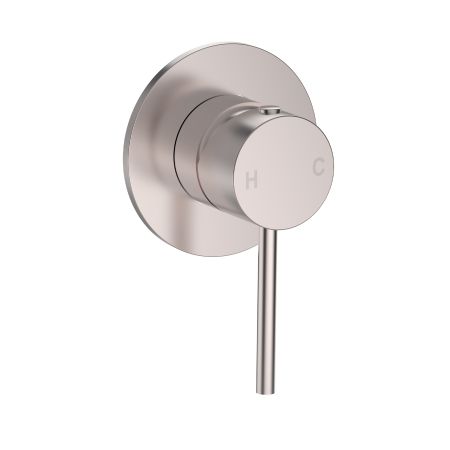 Otus Slimline SS Wall Mixer Trim Kits Stainless Steel