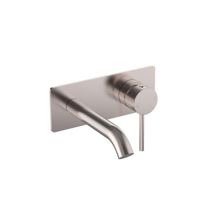 Otus Slimline SS Wall Basin Mixer Trim Kits Stainless Steel