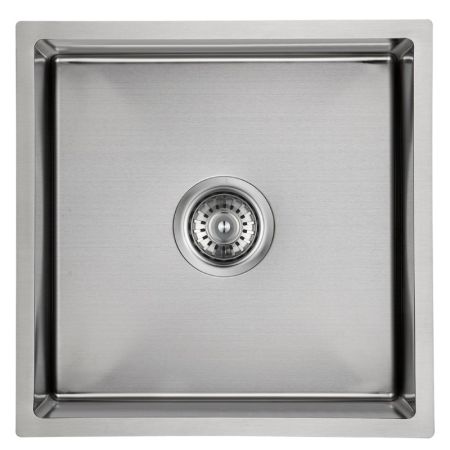 New Cora Single Bowl Above / Undermount Kitchen Sink 440 x 440mm