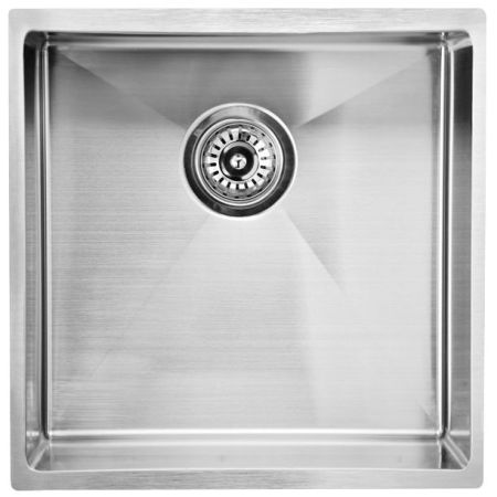 Eden Single Bowl Kitchen Sink Above / Undermount Sink 440 x 440mm