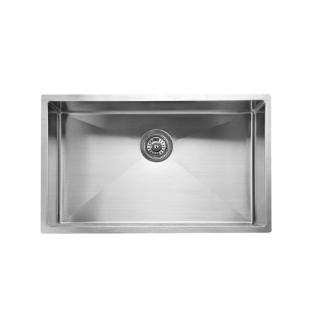 Eden Single Bowl Kitchen Sink Above / Undermount Sink 760 x 440mm