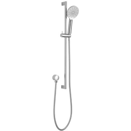 Cora Round Sliding Shower Set Chrome