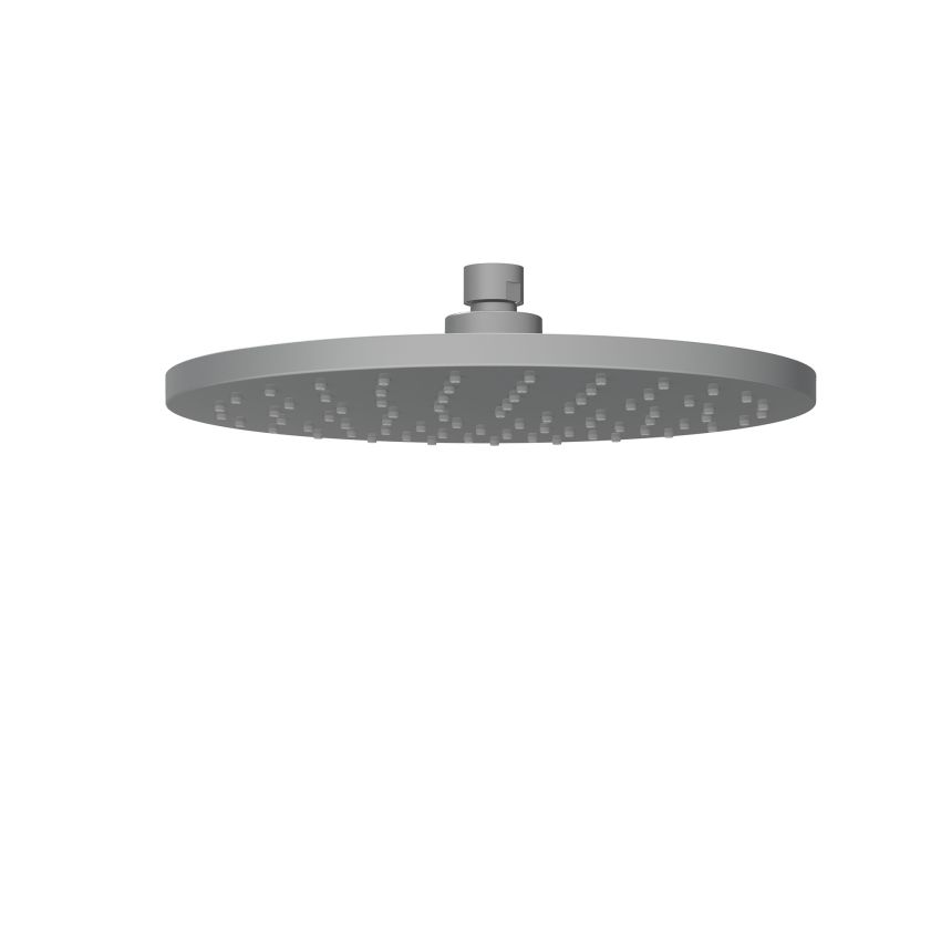 Otus Round Overhead Shower  250mm Gun Metal