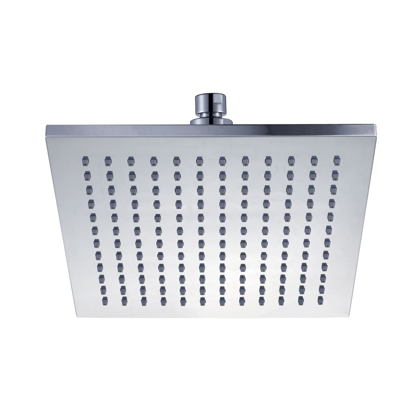 Rosa Square Overhead Shower Chrome 200mm
