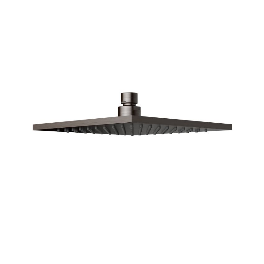 Eden Square Overhead Shower Brushed Nickel 200mm