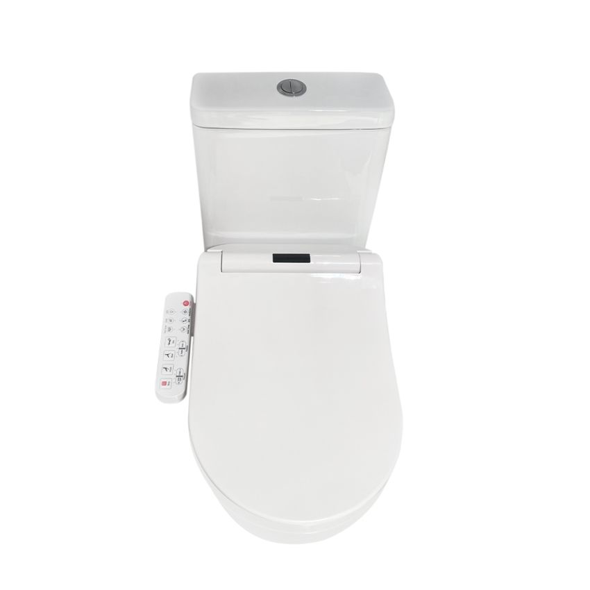 Bathroom Rimless Toilet Suites Back to Wall Flush Ceramic Standing Floor