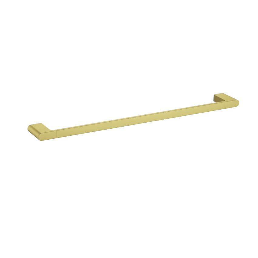 Cora  Single Towel Rail 600mm Brushed Gold