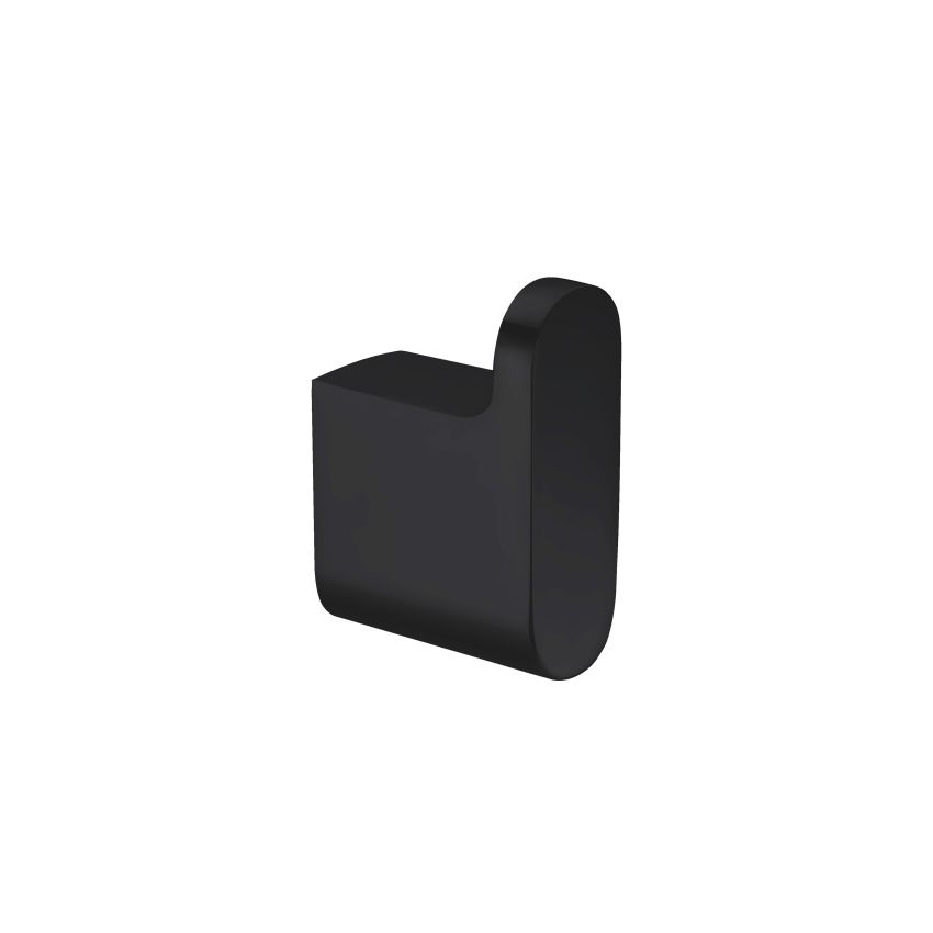 Cora Robe Hook Matt Black 