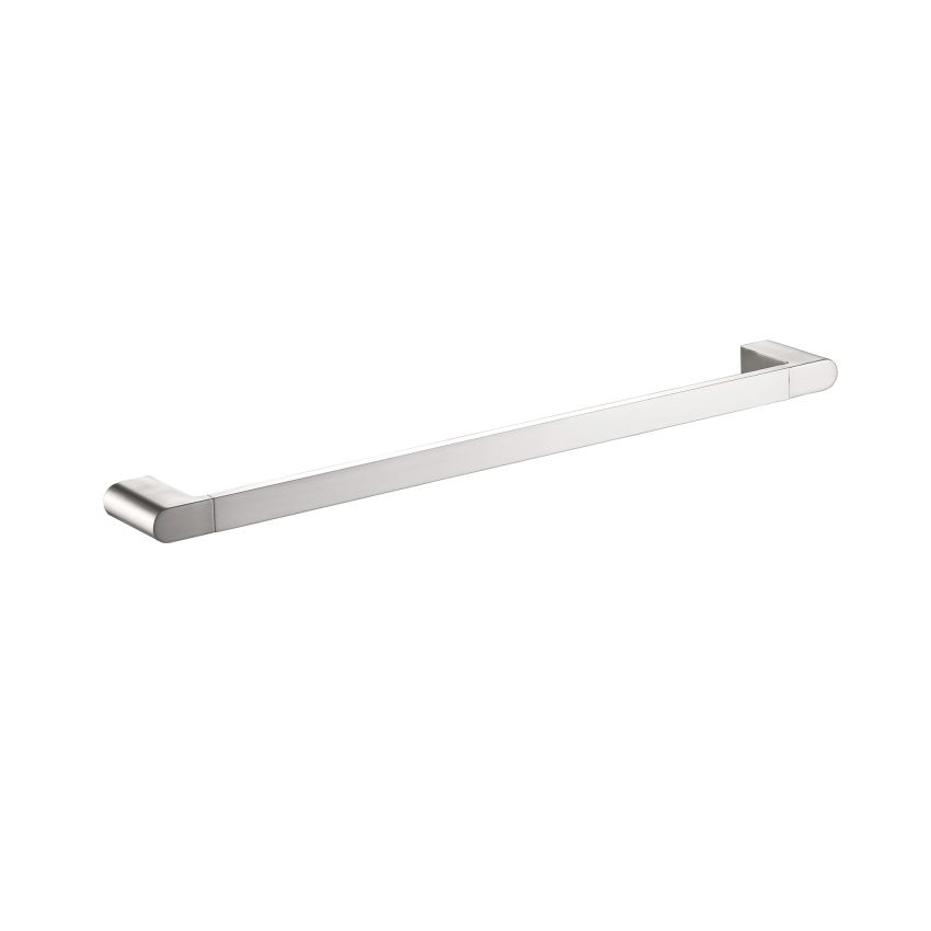 Flores Single Towel Rail 800mm Chrome