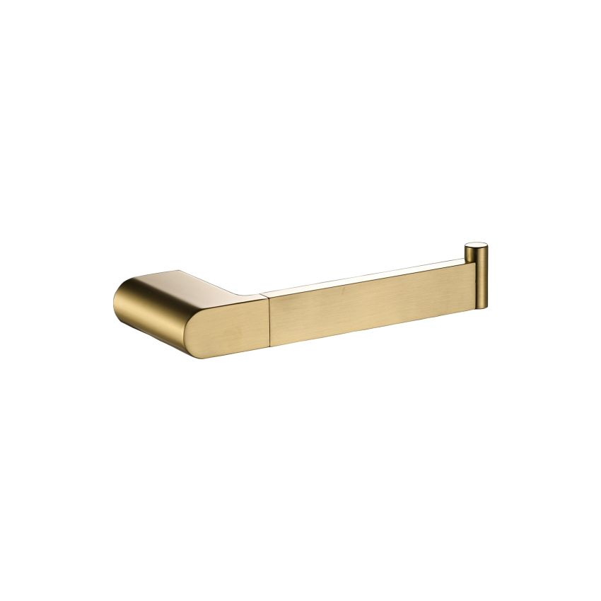Flores Toilet Roll Holder Brushed Gold