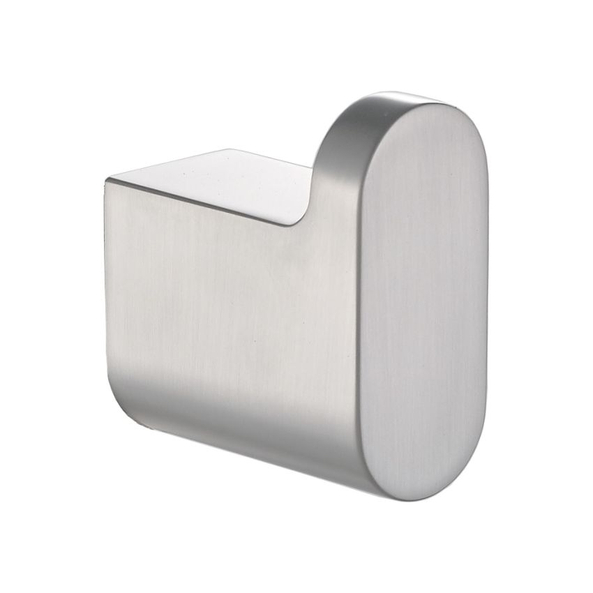 Flores Robe Hook Brushed Nickel