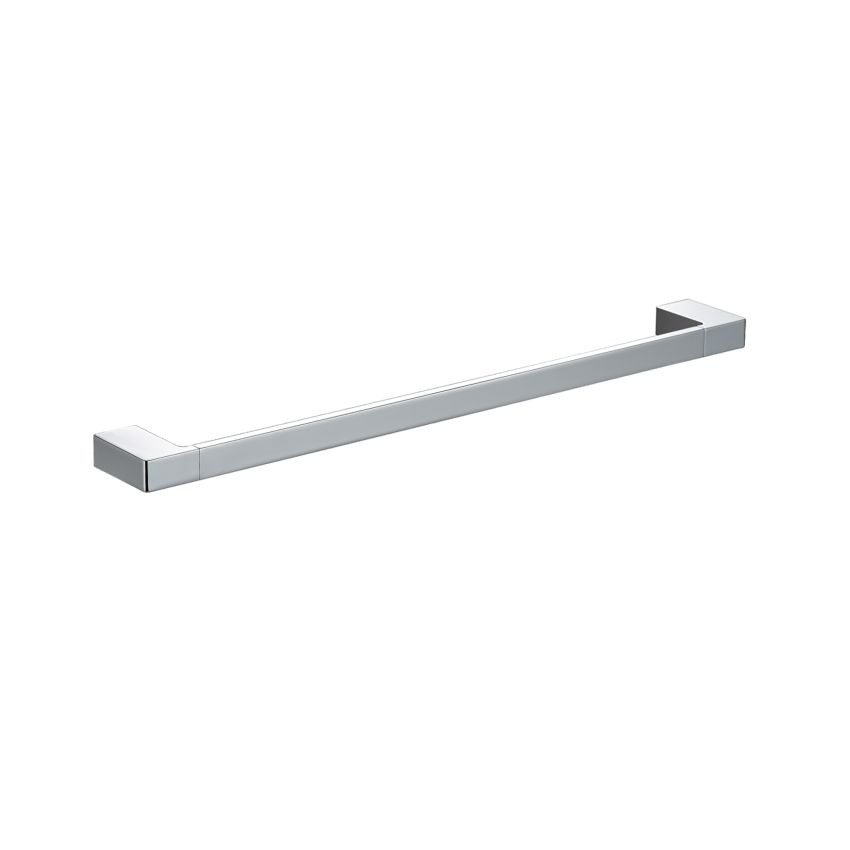 Ceram Single Towel Rail 600mm Chrome