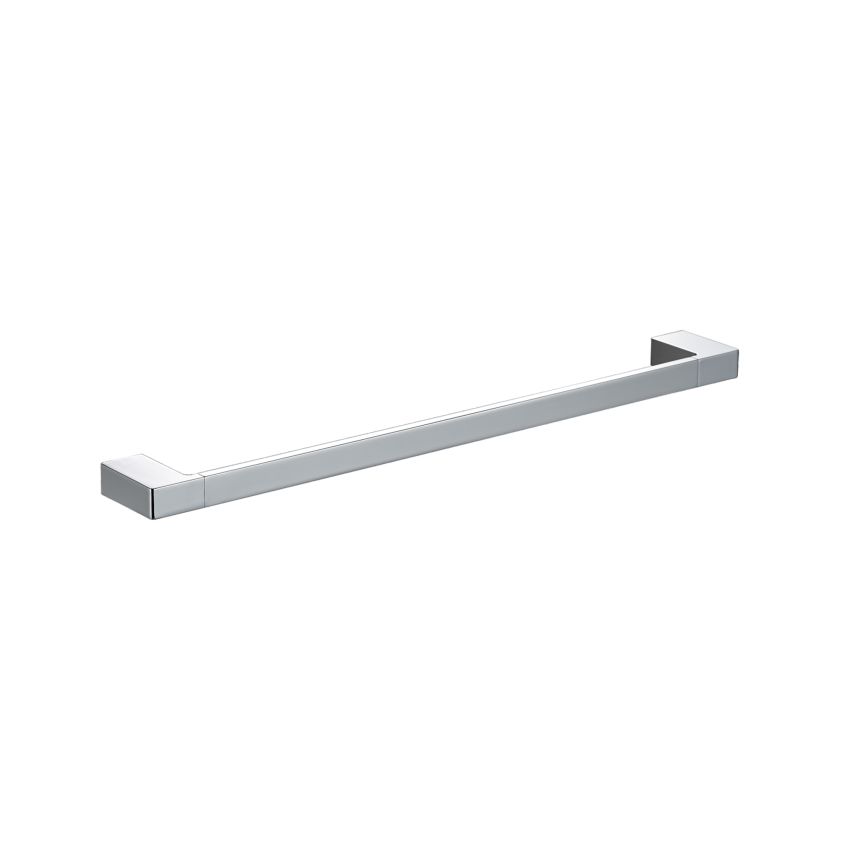 Ceram Single Towel Rail 800mm Chrome