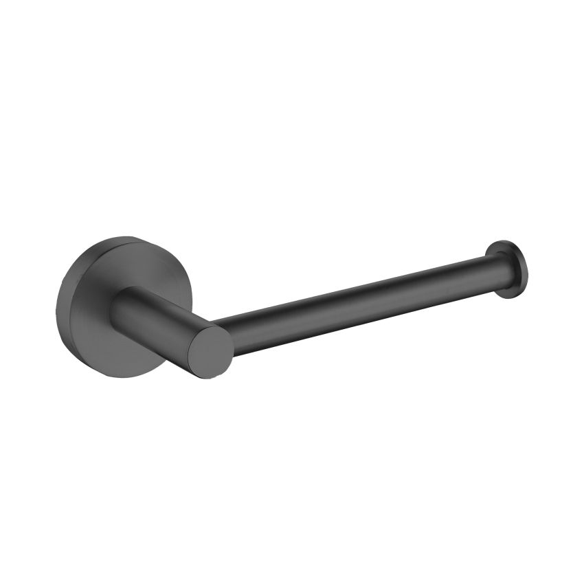Otus L-Shaped Toilet Roll Holder Gunmetal