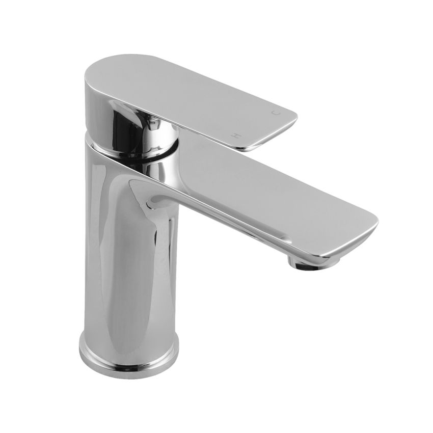 35mm Modern Bathroom Basin Mixer Tapware Solid Brass Vanity Short Tap Chrome