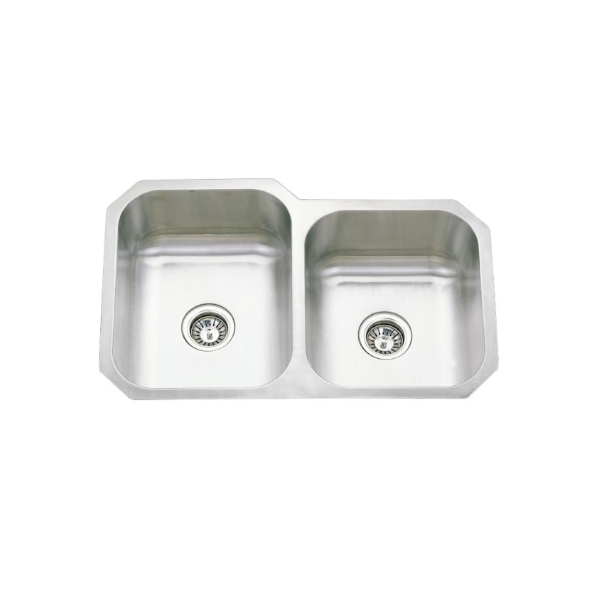 Cora Kitchen Sink Double Bowl Undermount Sink 808 x 490mm