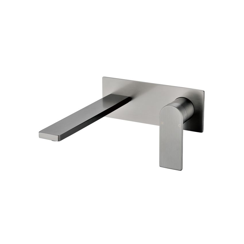 Ruki Wall Basin Mixer Gun Metal