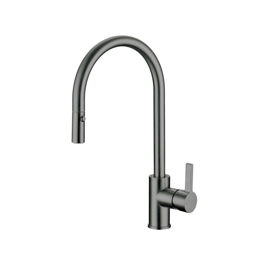 Otus New Pull Out Sink Mixer Gun Metal