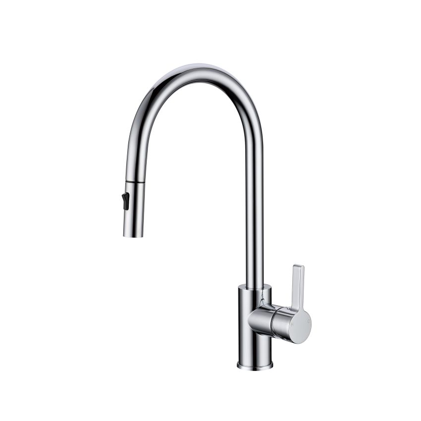 Otus Pull Out Sink Mixer Chrome