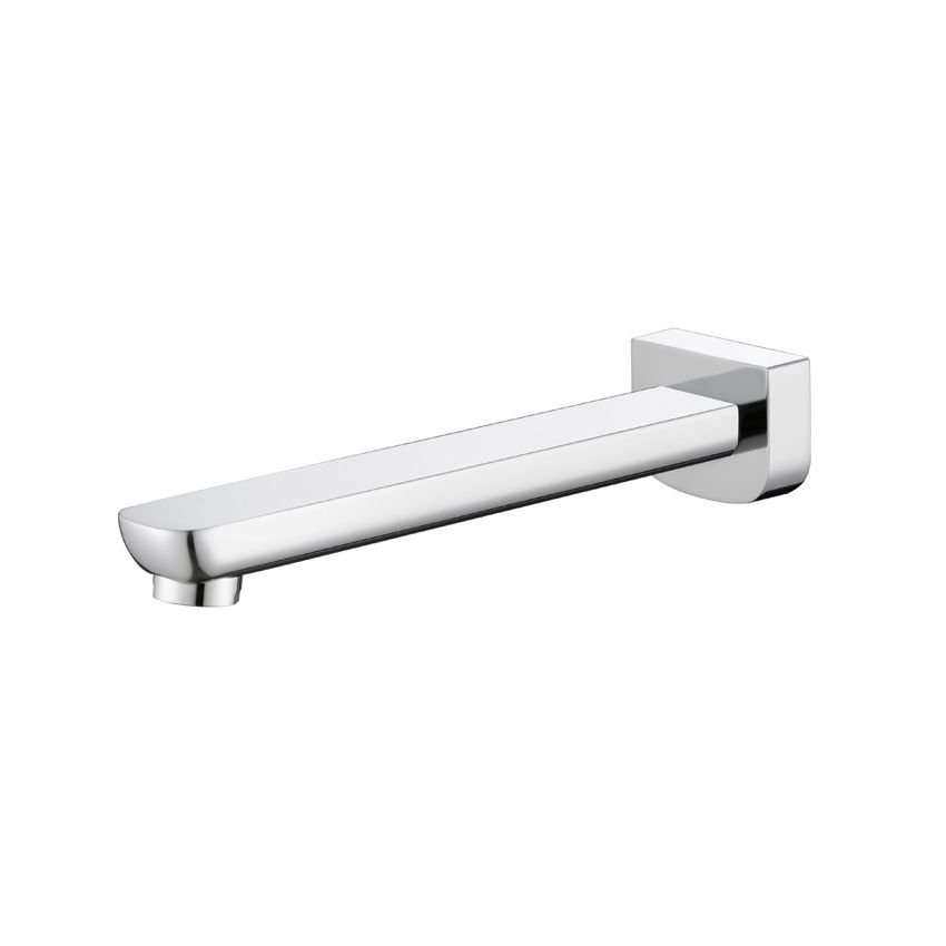 Eden Bath Spout 200mm Chrome