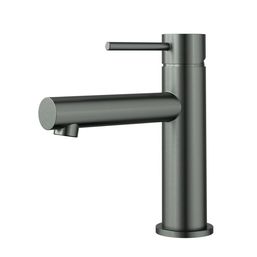 Otus Slimline SS Basin Mixer in Gun Metal